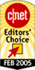 CNET Editor's Choice award